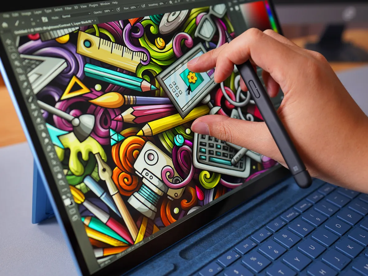 Microsoft Surface Pro 9 5G display