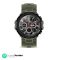 Pebble Leap Rugged Fitness Smartwatch with Bluetooth Calling, 1.3 inches HD Display, Inbuilt Oximeter, Heart Rate, Multiple Sports Modes IP68 Waterproof, 10 Days Battery Life (PFB16 Military Green)