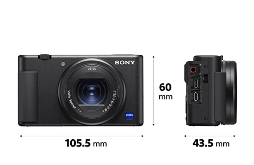 Sony ZV-1 lense