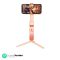 ZHIYUN Smooth X2 Gimbal Stabilizer, Extendable Handheld iPhone Android Gimbal, Built-in Extension Rod, Face Tracking, YouTube TikTok Vlogging Stabilizer with Tripod, Orange