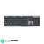 Logitech K845 Mechanical Illuminated Keyboard, Mechanical Switches, Strong Adjustable Tilt Legs, Full Size, Aluminum Top Case, 104 Keys, USB Corded, Windows (TTC Red Switches)