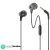 JBL Endurance Run 2, Sports in Ear Wired Earphones with Mic, Pure Bass, Sweatproof, Flexsoft eartips, Magnetic Earbuds, Fliphook & TwistLock Technology with Voice Assistant Support for Mobiles (Black)