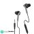 Zebronics Zeb-Bro in Ear Wired Earphones with Mic, 3.5mm Audio Jack, 10mm Drivers, Phone/Tablet Compatible(Black)