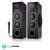 TRONICA Twin Tower 80W Bluetooth Party Speaker/Home Theater System with Remote & Wired Microphone, Mini SD Card Support, USB, Auxilary, Digital Display, Volume Control, Bass Control, Mic