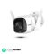 TP-Link Tapo 3MP 1296p High Definition Outdoor CCTV Security Wi-Fi Smart Camera | Alexa Enabled | Weatherproof | Night Vision | 2-Way Audio | SD Storage (Tapo C310) White