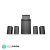 Panasonic SC-HT550GW-K 150 W Bluetooth Home Theatre  (Black, 5.1 Channel)