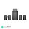 Panasonic SC-HT550GW-K 150 W Bluetooth Home Theatre  (Black, 5.1 Channel)