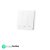 Protium Smart Wall Button Switch (WIFI+RF Function) Work with Alexa, Google home, Smart life app (3 Gang, White)