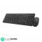 Zebronics Zeb-Companion 500 2.4GHz Wireless Keyboard & Mouse Combo, USB Nano Receiver, Chiclet Keys, Ultra Silent, Power On/Off Switch, Rupee Key, for PC/Mac/Laptop