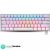 ZEBRONICS Zeb-Max Ninja 61 Keys Wireless Mechanical Keyboard With 3 Bluetooth Connections, 2.4Ghz Nano Receiver, Type C Wired Mode, Rgb Backlit, Built-In Rechargeable Battery And N-Key Rollover(White)