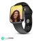 CrossBeats Newly launched Ignite S5 Advanced AI ENC BT Calling Smart watch, 1.96” Super AMOLED Anti-Glare Screen, Always on Display, SnapCharge™ Calculator, 500+ Watch Faces, AI Health Feature (Black)