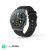 Pebble Revo Smartwatch, 1.3″(3.3cm) HD Touchscreen, Bluetooth Calling, Smart Watch with Rolling UI & Dual Button Technology, Spo2, Heart Rate & Temperature Monitoring (Black), (PFB13 Charcoal Black)