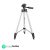 Tygot T-720 (52 inch) Tripod for Smartphones & Cameras with Mobile Holder and Carry Bag, Load Capacity-3 Kg, Lightweight & Sturdy Tripod with Adjustable 3 Way Pan Head