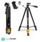 KODAK PhotoGear 62″ Lightweight Tripod | Compact 3-Section Flip-Lock Aluminum Tripod Adjusts 22”-62”, QuickRelease Plate, Smartphone Adapter & 1/4” to 3/8” Screw, Bubble Level, Carry Case, E-Guide