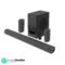 ZEBRONICS Zeb-Juke BAR 9500WS PRO Dolby 5.1 soundbar with Wireless Satellites, Dolby Audio, 525 Watts Output Power, 16.5cm subwoofer, HDMI ARC, Optical, BT v5.0, LED Display, Wall Mount and AUX,Black