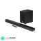 JBL Cinema SB241, Dolby Digital Soundbar with Wired Subwoofer for Extra Deep Bass, 2.1 Channel Home Theatre with Remote, HDMI ARC, Bluetooth & Optical Connectivity (110W)