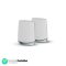 Netgear Orbi Whole Home Tri-Band Wi-Fi 6 Mesh Wi-Fi Satellite (RBS750) Works with Your Orbi Wi-Fi 6 Router, add up to 2,000 sq. ft, Speeds up to 4.2 Gbps, 11AX Mesh AX4200 Wi-Fi