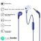 JBL Endurance Run 2, Sports in Ear Wired Earphones with Mic, Pure Bass, Sweatproof, Flexsoft eartips, Magnetic Earbuds, Fliphook & TwistLock Technology with Voice Assistant Support for Mobiles (Blue))