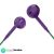 ZEBRONICS DC Joker Edition Buds 30 3.5mm Stereo Wired in Ear Earphone with Inline Microphone for Calling, Volume Control, Multifunction Button, 14mm Drivers, Stylish eartip Design (Purple)