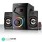 TRONICA Premium Series PS-03 2.1 Bluetooth 50W Digital Home Theater System PenDrive FM Aux TV Compatible with All Function Remote