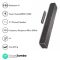 Portronics Sound Slick 5 80W Bluetooth Wireless Soundbar with LED Display, 3.5mm Aux-in, Supports USB, Optical Input Port, Remote Control(Black)