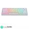 ZEBRONICS Zeb-Max Ninja 61 Keys Wireless Mechanical Keyboard With 3 Bluetooth Connections, 2.4Ghz Nano Receiver, Type C Wired Mode, Rgb Backlit, Built-In Rechargeable Battery And N-Key Rollover(White)