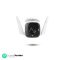 TP-LINK Tapo 4MP 2K QHD (2560×1440) Outdoor CCTV Security Wi-Fi Smart Camera -Alexa Enabled -Weatherproof -Full Color Starlight Night Vision -2-Way Audio -up to 512GB SD Storage -Tapo C320Ws- White