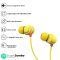 Mivi Rock and Roll W1 Wired Earphones with HD Sound and Powerful Bass with Mic-Yellow