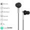 Zebronics Zeb-Bro in Ear Wired Earphones with Mic, 3.5mm Audio Jack, 10mm Drivers, Phone/Tablet Compatible(Black)