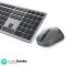 Dell Premier Multi-Device Wireless Keyboard and Mouse Set KM7321W with Dual Mode RF 2.4 GHz and Bluetooth 5.0 Connectivity (Grey)