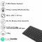 Zebronics Zeb-Companion 500 2.4GHz Wireless Keyboard & Mouse Combo, USB Nano Receiver, Chiclet Keys, Ultra Silent, Power On/Off Switch, Rupee Key, for PC/Mac/Laptop