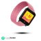 GOQii Smart Vital Junior for Kids Fitness, Body Temp with 3 Months Health Coaching Smartwatch  (Pink Strap, Regular)