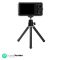 Photron Stedy 150 Mini Tripod with Smartphone Holder for GoPro | Digital Camera| Travelling | Maximum Operating Height: 165mm | Weight Load Capacity: 1kg, Case Included (Black)