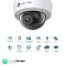 TP-Link VIGI C240 4mm Lens Smart Security Camera | 4MP HD Full-Color Dome Network Camera | Built-in Microphone | IK10 Vandal-Proof | IP67 Waterproof | H.265+ | PoE/12V CCTV