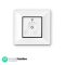 TATA POWER EZ HOME Wifi Smart Fan Regulator Switch 120W, Modular Home Automation, Track Power Usage Smart Switch  (White)