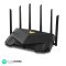 ASUS TUF Gaming AX5400 Dual Band WiFi 6 Extendable Gaming Router, Gaming Port, Mobile Game Mode, Port Forwarding, Aura RGB, Subscription-Free Network Security, Instant Guard, VPN, AiMesh Compatible