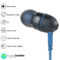 boAt Bassheads 220 Wired in Ear Earphones(Black Indi)