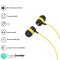 UBON Earphones with Mic, Sports Series UB-113, in Ear Wired Headphone for Extra Bass & HD Sound, 10mm Dynamic Driver, 3.5 mm Audio Jack Compatible with Mobile Phones, Tablets & Laptops (Yellow)