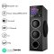 TRONICA Twin Tower 80W Bluetooth Party Speaker/Home Theater System with Remote & Wired Microphone, Mini SD Card Support, USB, Auxilary, Digital Display, Volume Control, Bass Control, Mic