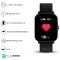 pTron Force X10e Smartwatch with 1.7″ Full Touch Color Display, 24/7 Heart Rate Tracking, SpO2, Multiple Faces, 10-12 Days Runtime, Sleep/Health/Fitness Trackers & IP68 Waterproof (Black), Free Size