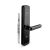 QUBO Smart Door Lock Elite from Hero Group | 5-Way Unlocking | Fingerprint | Pincode | RFID Access Card | Bluetooth Mobile App | Mechanical Key | OTP Access | (Black)